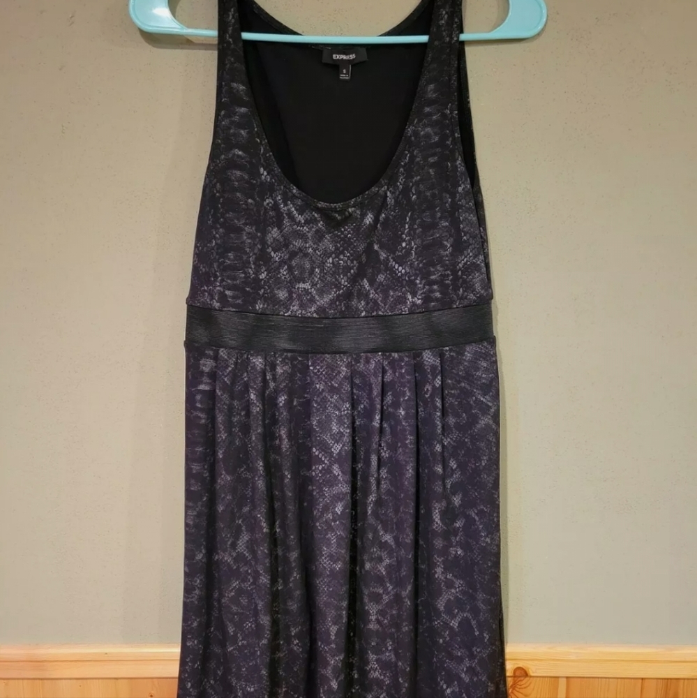 Express Dress Snake Skin Pattern